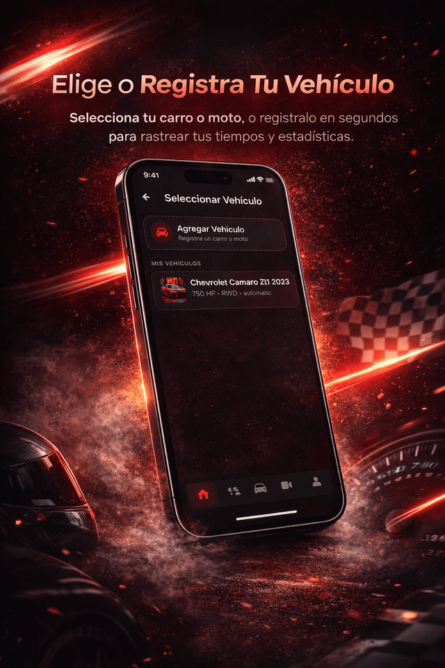 Elige o Registra Tu Vehículo